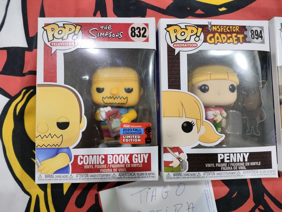 Funko Pop Animação - Lote