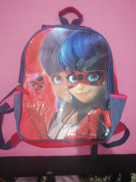 Mochila nova reversível Ladybug