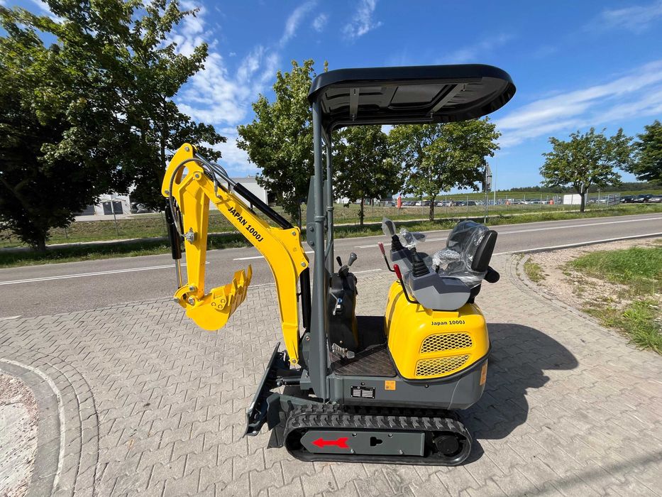 Minikoparka KUBOTA silnik, Gunter Grossmann GG Japan 1000J