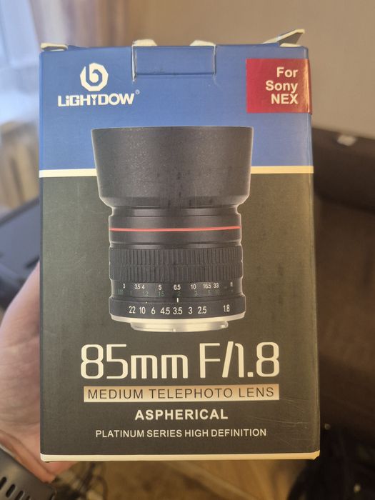 Lightdow 85mm f/1.8 під Sony E  — класний бюджетний портретник