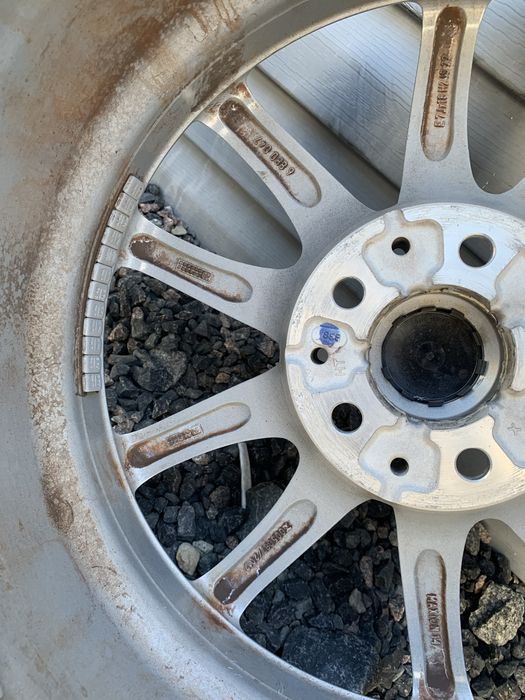 Оригінальні титанові диски BMW 5/112 R18 5*112 18 Mercedes 002718