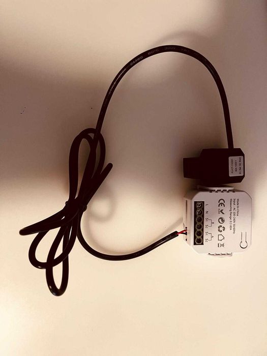 Medidor de Energia Tuya WiFi com Pinça (Clamp) – 80A | Nunca Usado