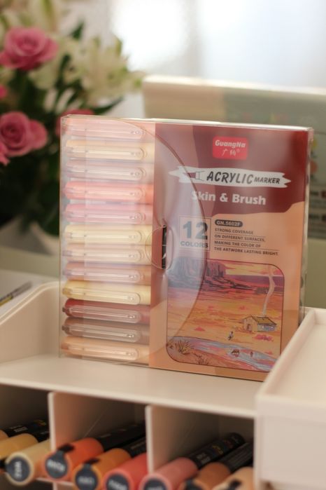 Акрилові маркери, маркери