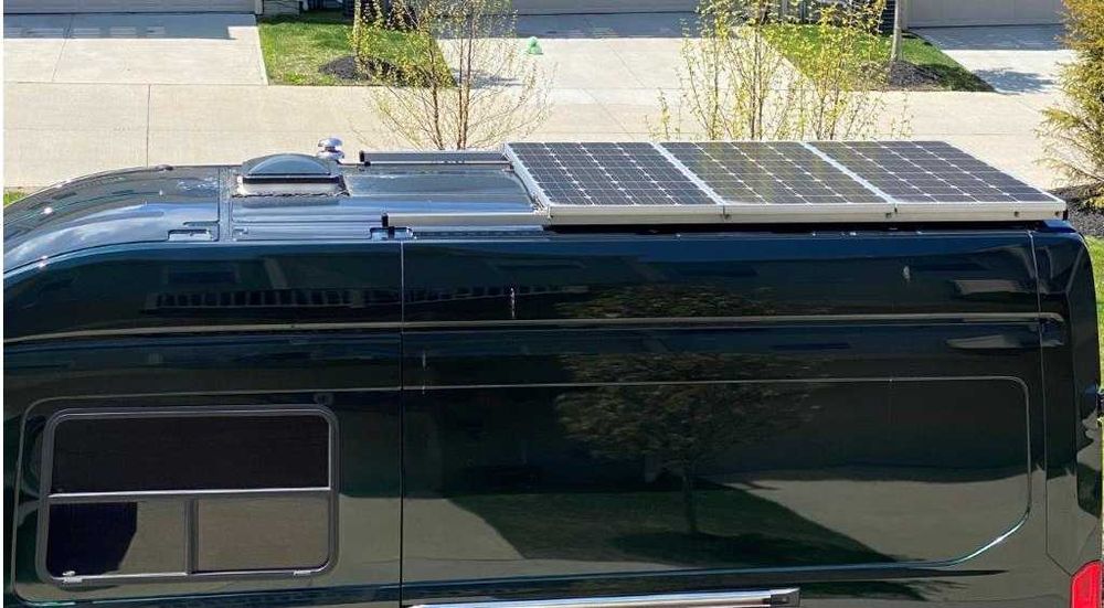 Solarny zestaw na kamping kamper panel regulator real MPPT !! 400W