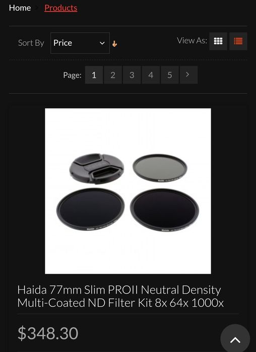 Filtros ND - Haida Slim Pro II Multi Coated 77mm + Adaptador 67-77