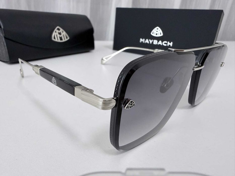 Okulary przeciwsłoneczne Maybach Pełen zestaw z pudełkiem i etui