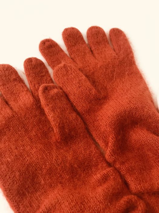 Czapka + Długie Rękawiczki. Zestaw. Angora. Nowe