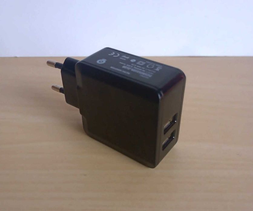 Ładowarka 2xUSB-A 5V 3,1A AC/DC Adapter
