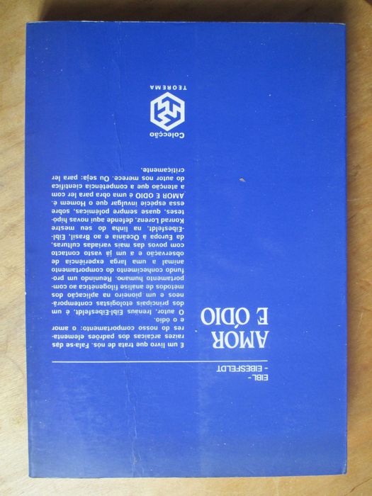 Amor e Ódio, de Irenäus Eibl-Eibesfeldt