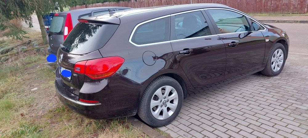 Opel Astra J po liftingu 1.6cdti 136kM emisja spalin EURO 6.
