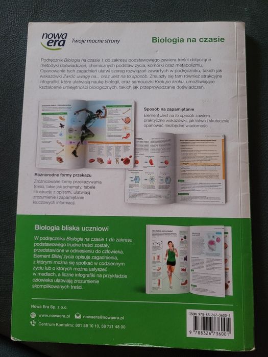 Książka Biologia na Czasie 1.
