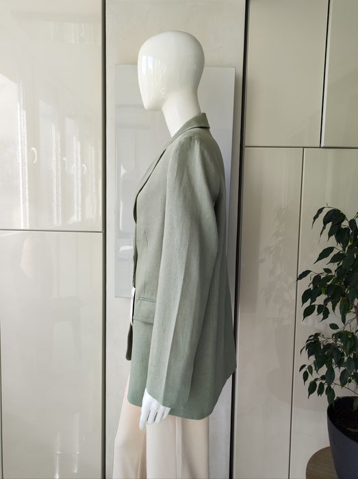 Zara піджак оверсайз на основі льону