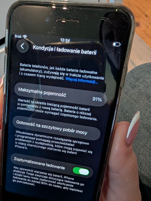 iPhone SE 2020 64gb bateria 91%