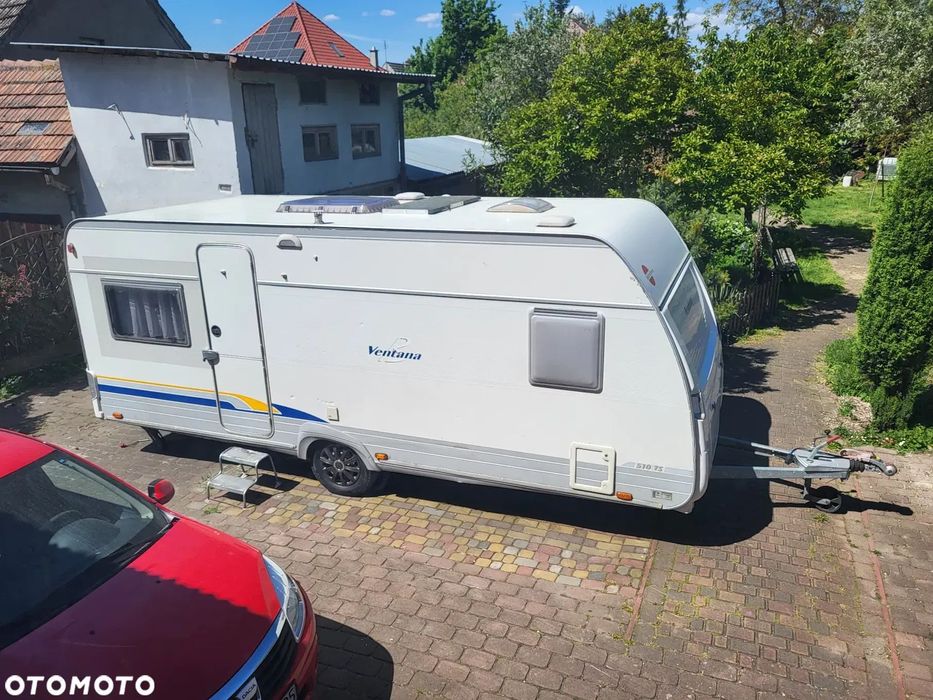 Burstner Ventana 510 TS  Sprzedam przyczepę 4 osobową  .Stan b.d.