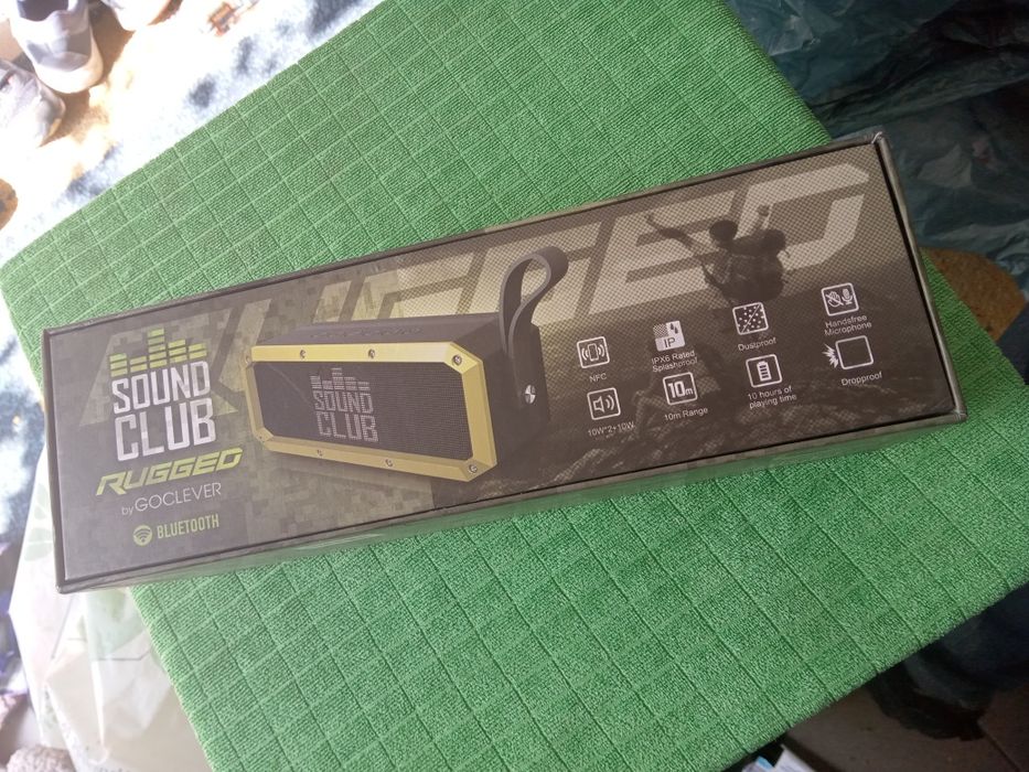 Pudełko od głośnika sound club Goclever
