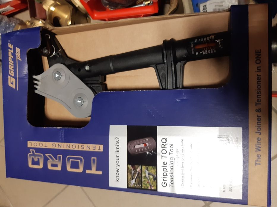 Kleszcze napinające plastikowe GRIPPLE TORQ napinacz, naciąg drut