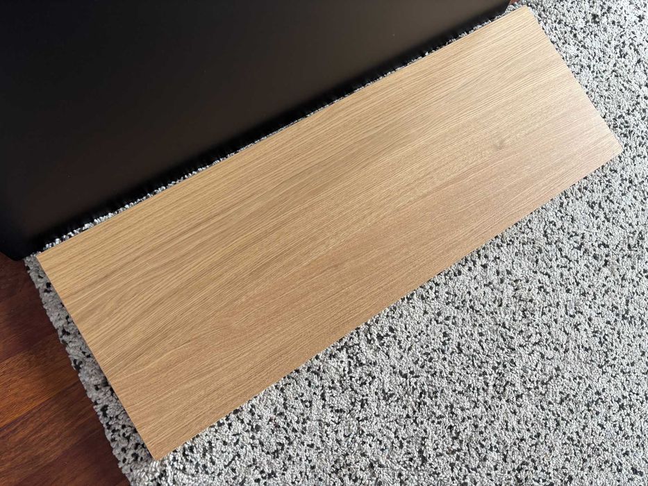 IKEA  Blat  do Besta, 120 x 42 cm, fornir   debowy  j. nowy 204. 729.18 panel górny