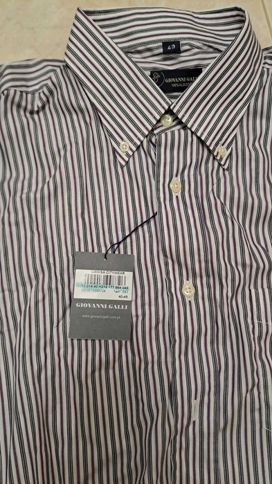 Camisa de homem Giovani Galli nova