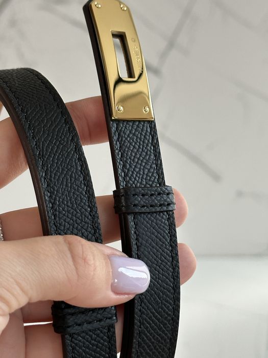 Ремінь Hermes Kelly Belt epsom, пояс ермес келлі, ремень эрмес келли