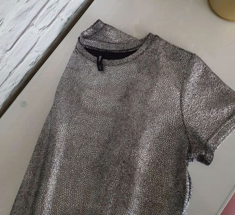 Złota bluzka sinsay