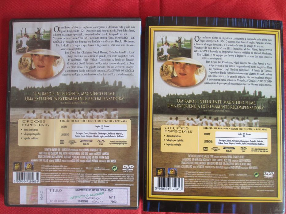 Momentos de Glória, de Hugh Hudson, Nicholas Farrell, Ian Charleson