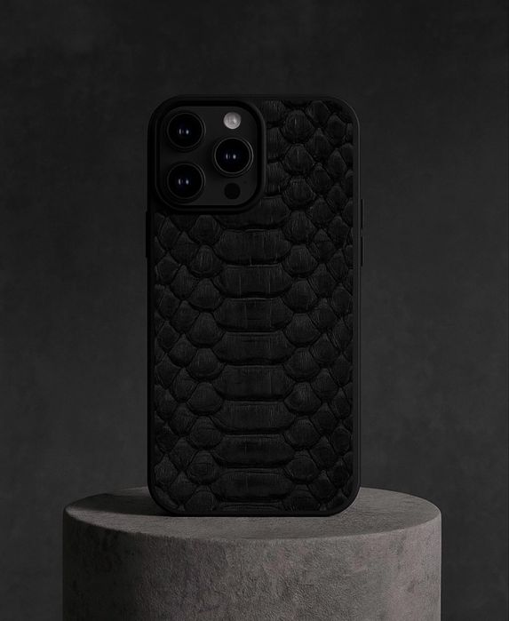 Чохол на iPhone Apple 14 Pro Max. Натуральна шкіра пітона