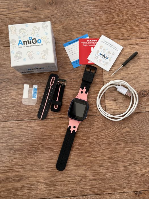Дитячий смарт годинник AmiGo GO008