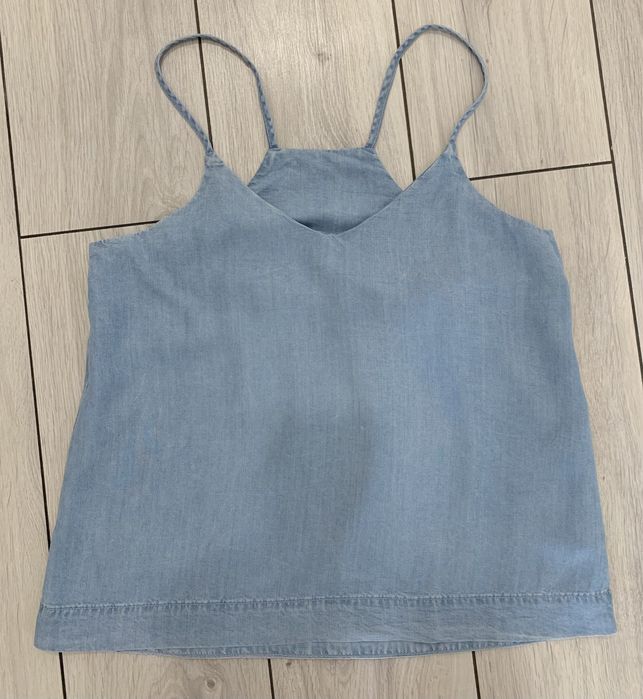 Top na ramiączkach lyocell H&M rozmiar 38