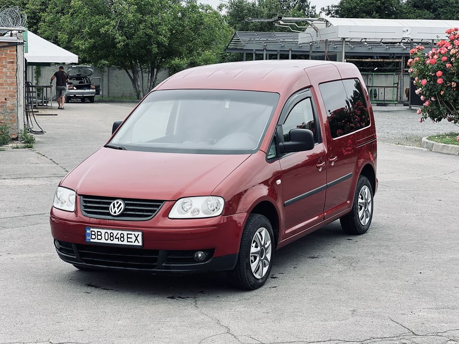 VW Caddy 2.0 газ/бенз