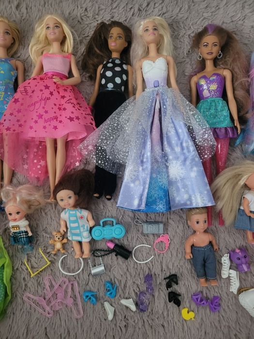Lalki Barbie zestaw
