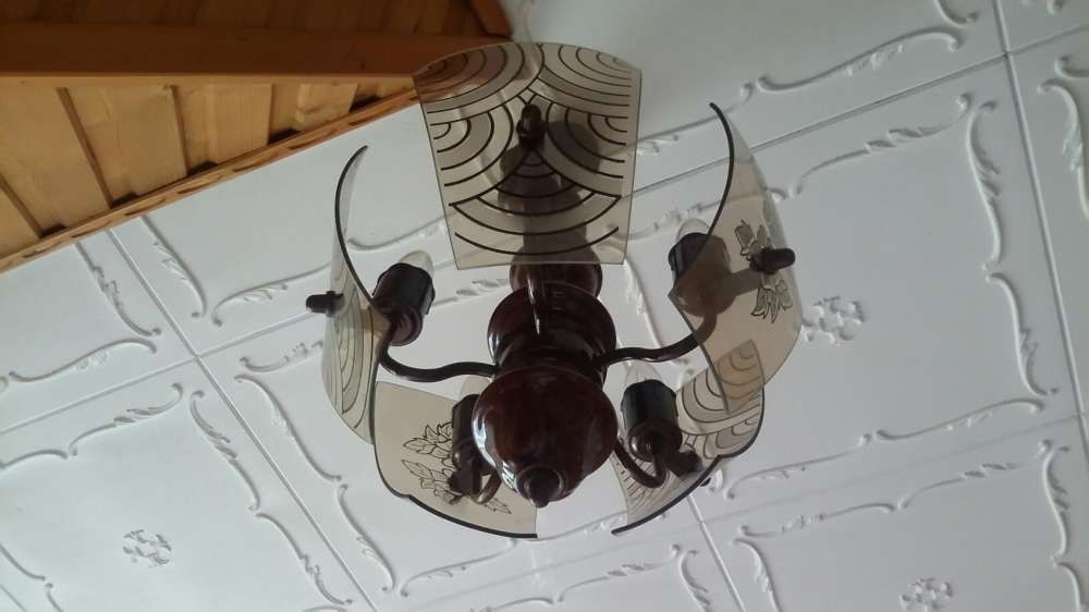 Lampa sufitowa pięcioramienna
