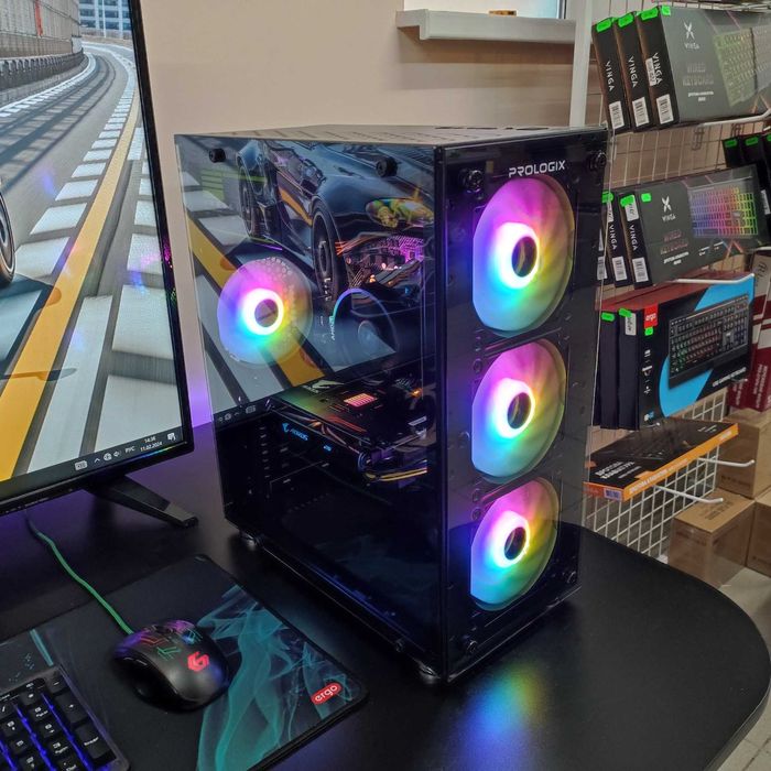 Компютер Новый Ryzen 5 3600, 16GB DDR4, AORUS RX 570, SSD 512GB m2 ТОП