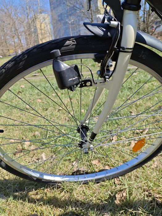 OKAZJA!Rower  z przerzutkami bagażnikiem i koszem