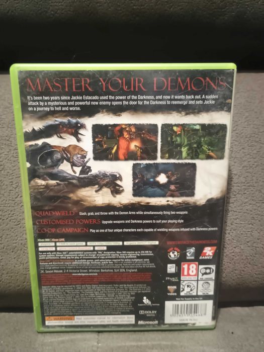 The Darkness II Xbox 360