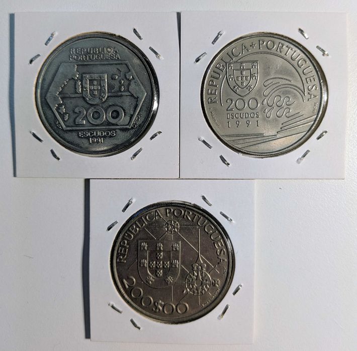 Moedas 200 escudos- 3ª Série Descobrimentos