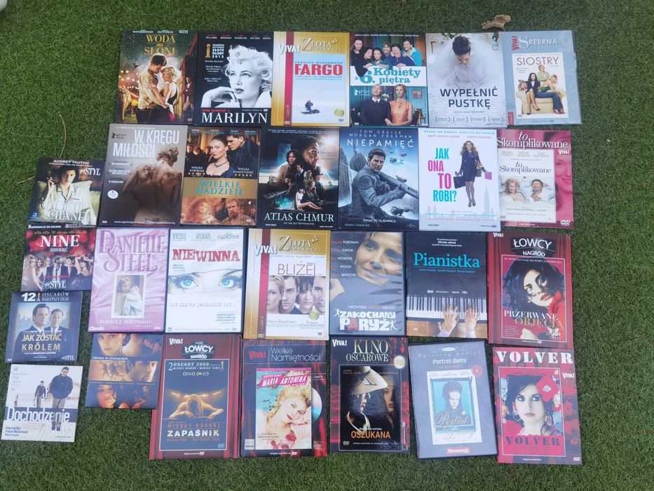 Płyta dvd film bajka kaseta romans kryminał sztuka