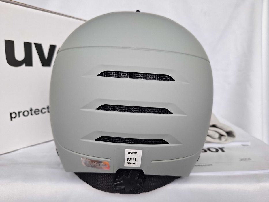 Kask narciarski Uvex Wanted Visor Rhino Mat L 58-61cm