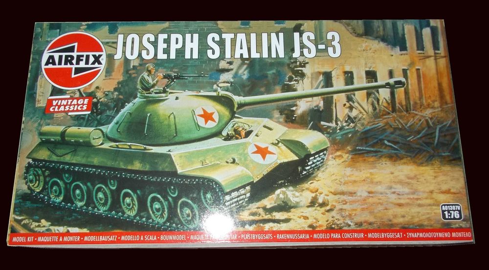 Model czołgu - JS-3 / IS3 - Airfix 01307V - (skala 1:76)