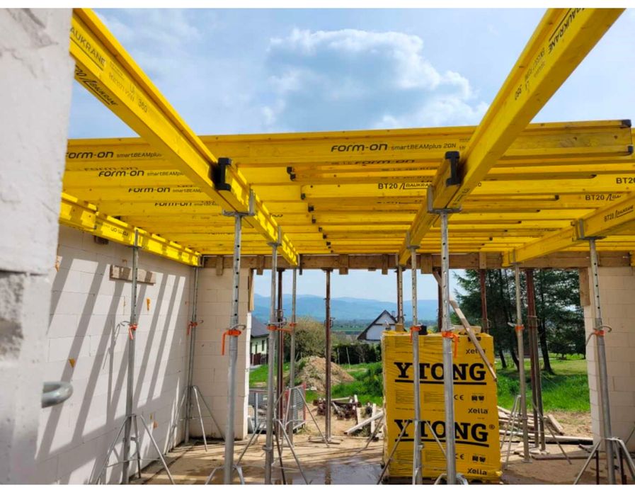 Szalunki stropowe kompletne systemy oraz stemple budowlane, Myslenice