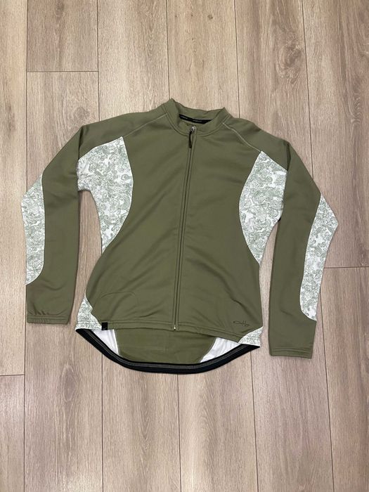 |L-М| Женская Велокофта на флисе / Велоджерси Oakley Cycling Jersey
