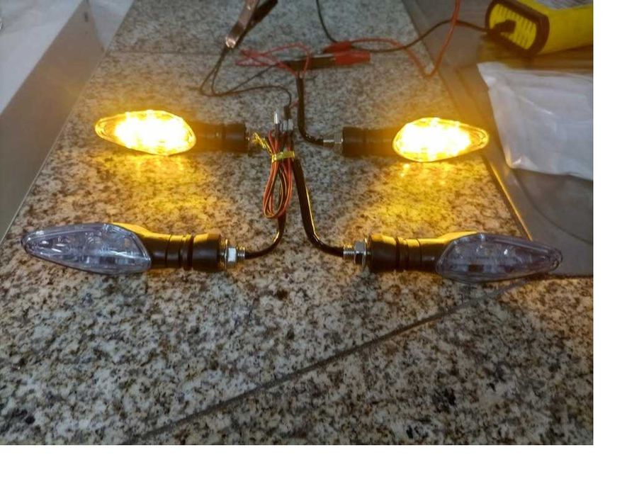 4 Piscas LED para motas / novos