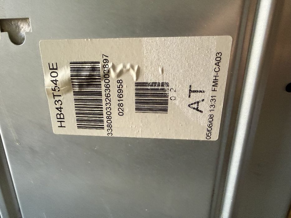 Piekarnik siemens do zabudowy inox z termobiegiem