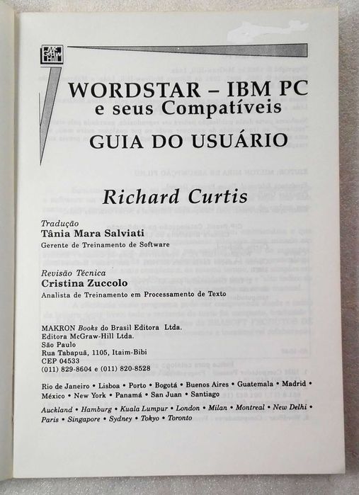 WordStar Book – User Guide64750579044099123