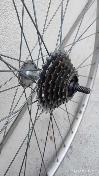 koło rowerowe 700c wolnobieg 6 rzędowy MF-HG20 shimano