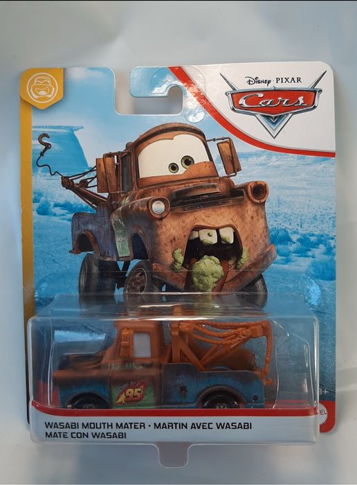 Іграшки з серіі Тачкі Маттел