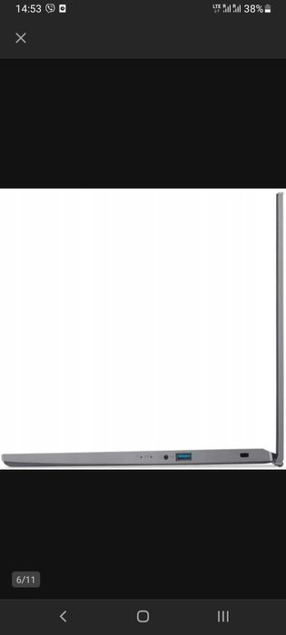 Laptop acer extensa 15