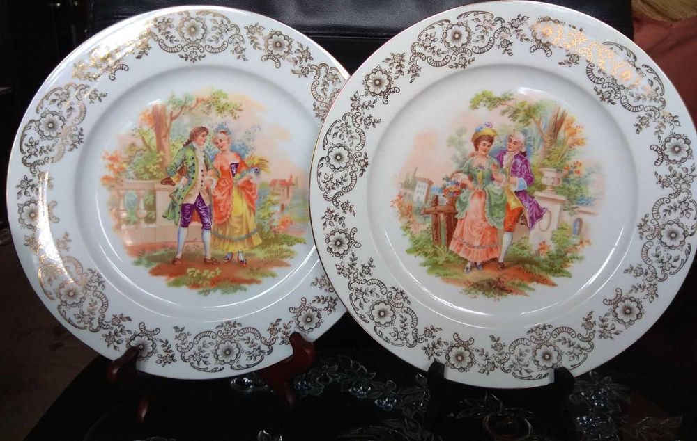 Тарілки колекційні. Тарелки большие. Zeh Scherzer Bavaria Germany.