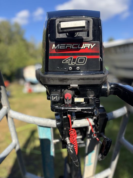 Silnik zaburtowy   Mercury 4 km praktycznie nie używany