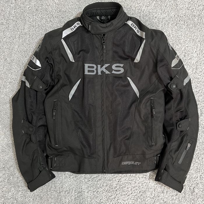 Чоловіча мотоциклетна куртка BKS Circuit Mesh Textile WP XL