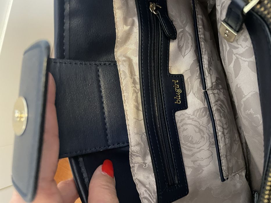 Mala azul marinho Blugirl